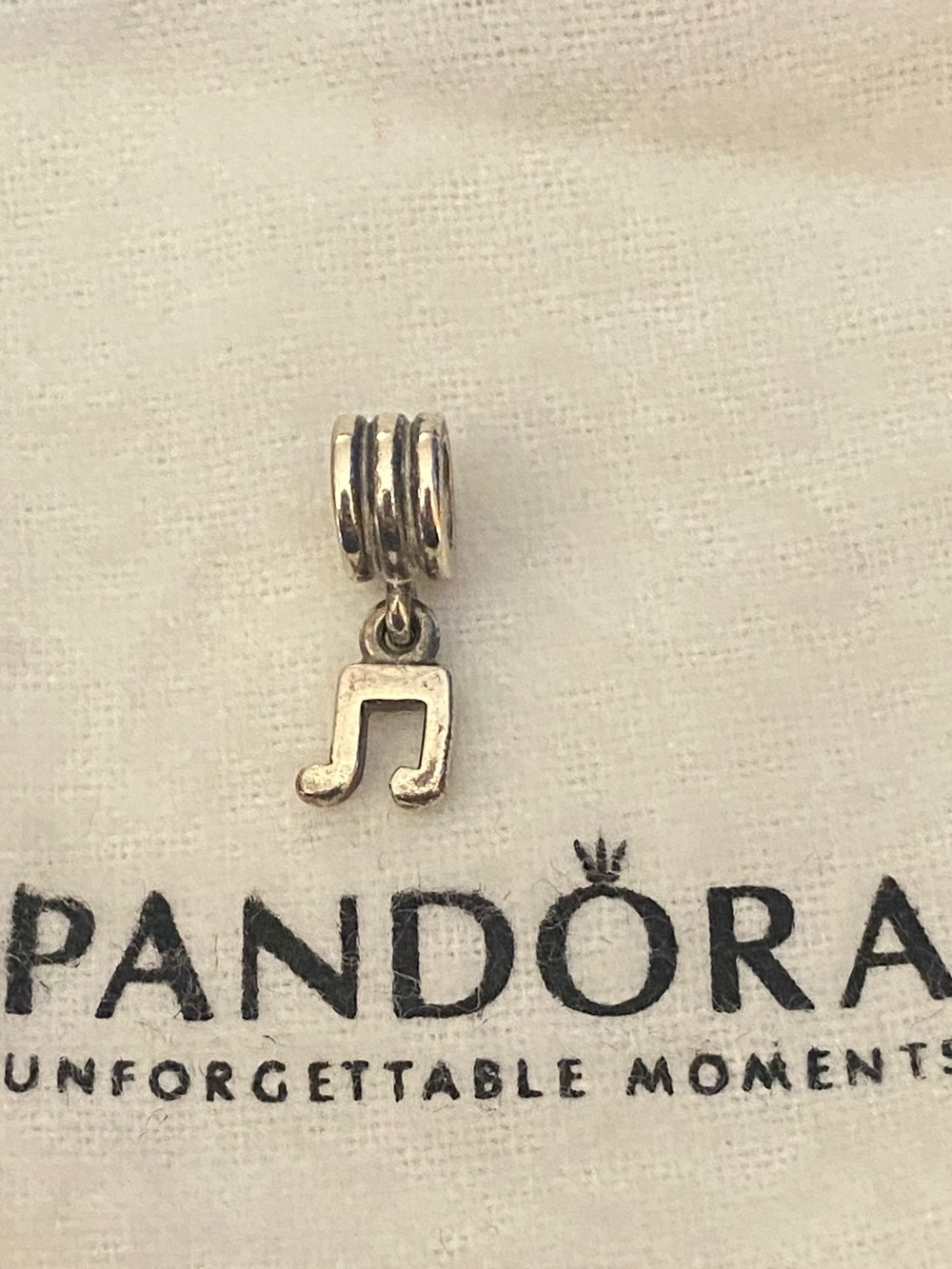 Pandora dangle charm music note